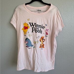 Disney Pink Winnie the Pooh Graphic Tee